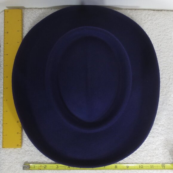 NEW Something Special Hats Lot of 2 Purple Wool Wide Brim Bowler & Bolero Size 7 main image 5